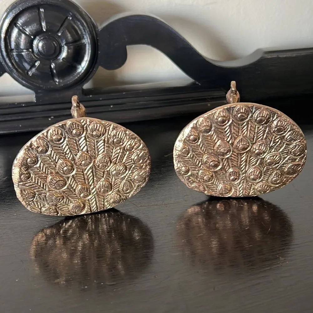 Pottery Barn Peacock Salt and Pepper Shakers